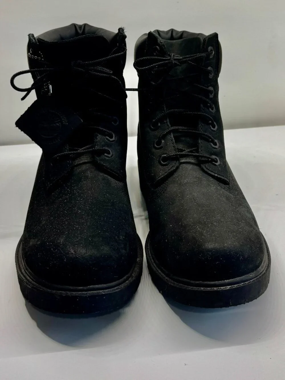 Timberland 6 inch Premium Waterproof Boots - Black Size 8.5M with Hangtag